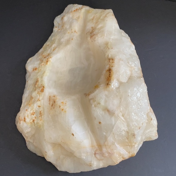 Stone Ashtray Trinket Ring Holder Decorative Barware - Picture 6 of 11